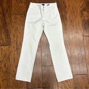 NYDJ White Straight Leg Jeans